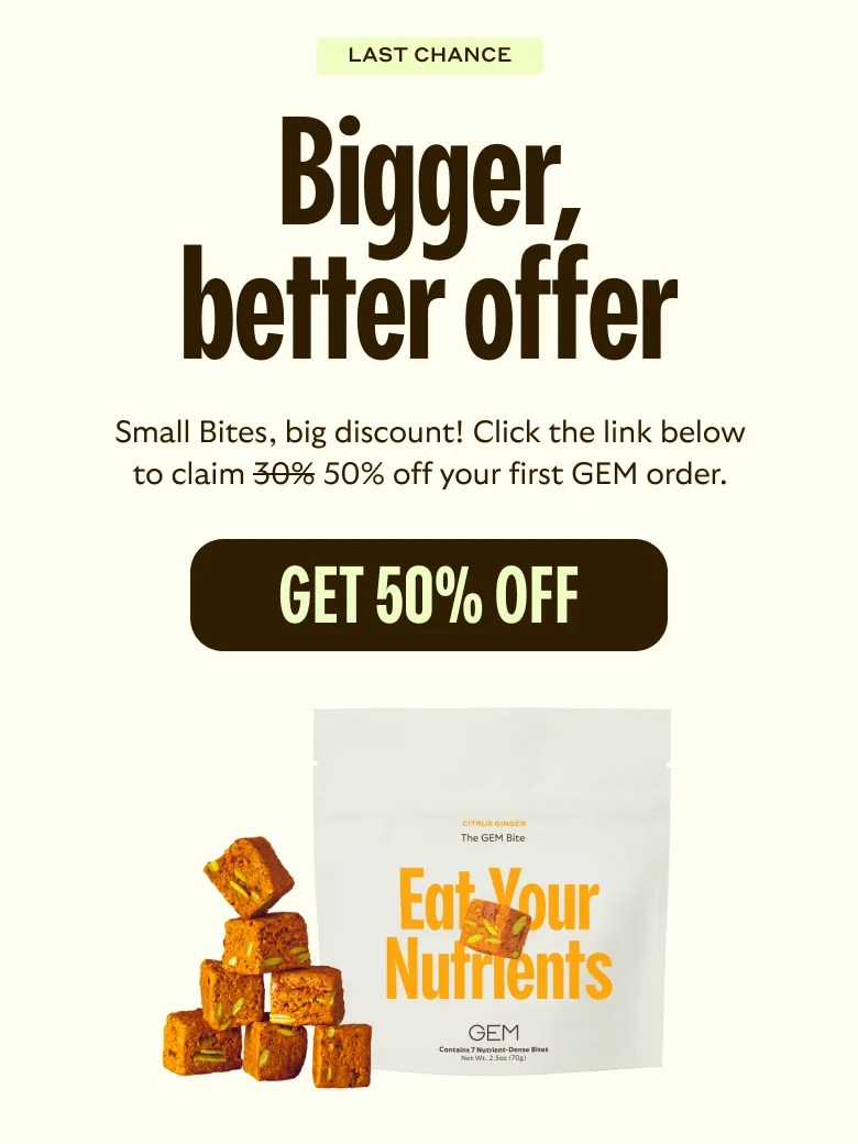 GEM for 50% off