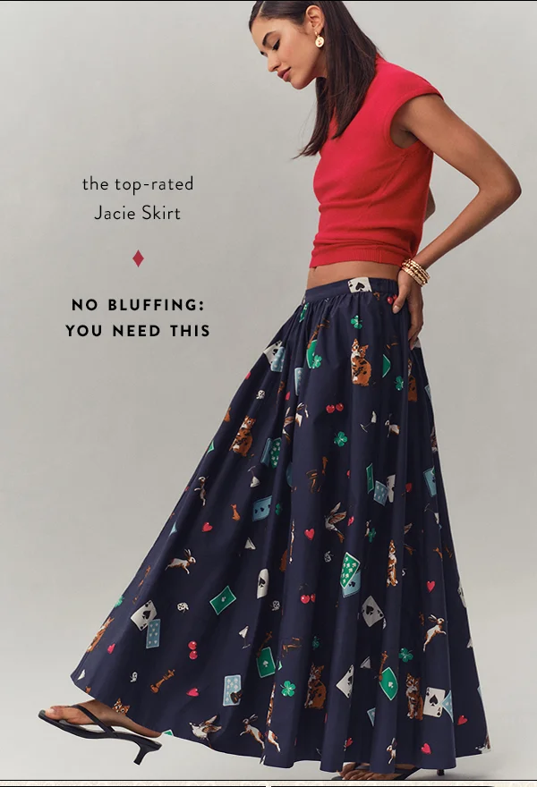the top-rated Jacie Skirt, no bluffing: you need this