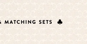 and matching sets