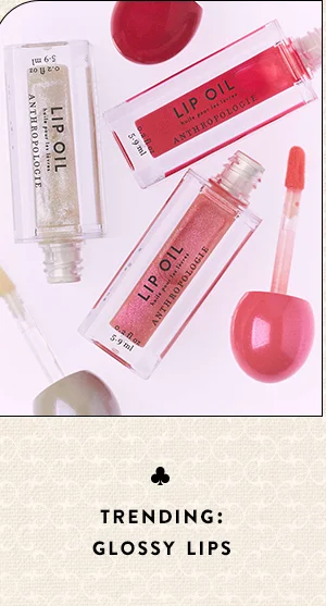 trending: glossy lips