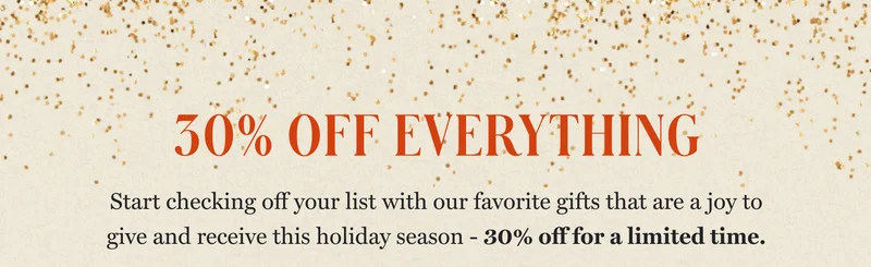 30% off Everything