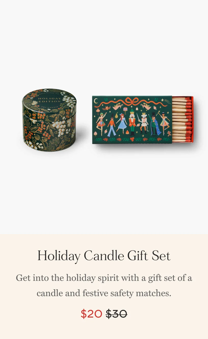 Holiday Candle Gift Set