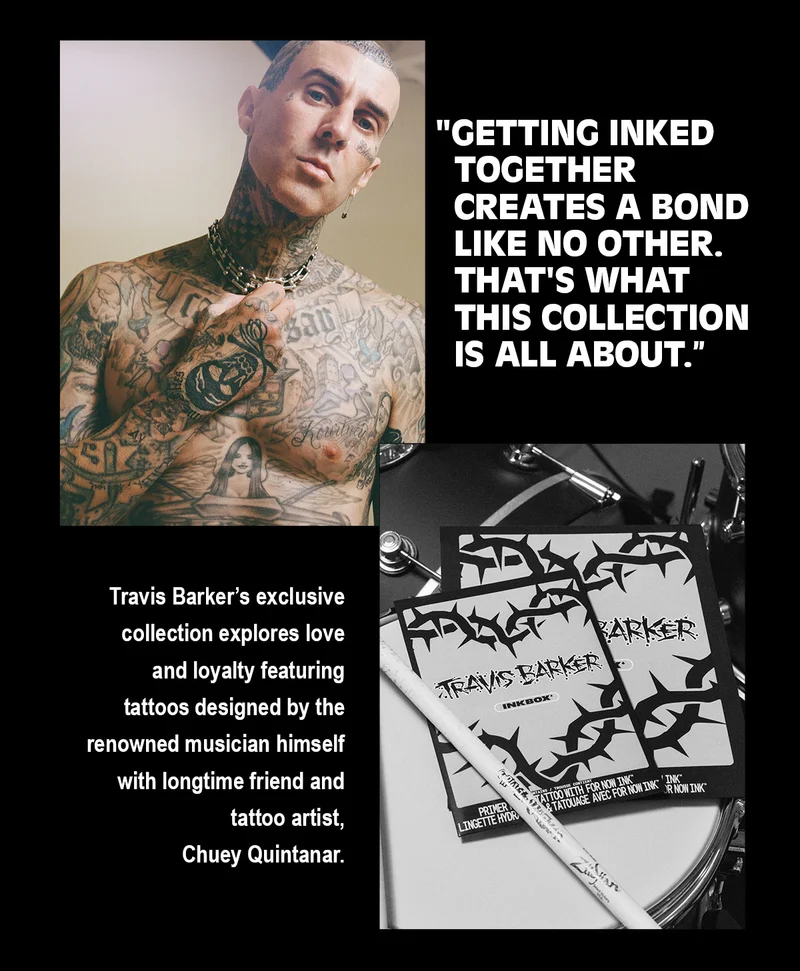 Getting inked together creates a bond like no other. That's what this collection is all about.