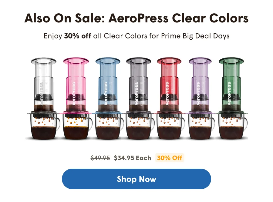 Clear Colors 30% Off  for Amazon Prime Big Deal Days!