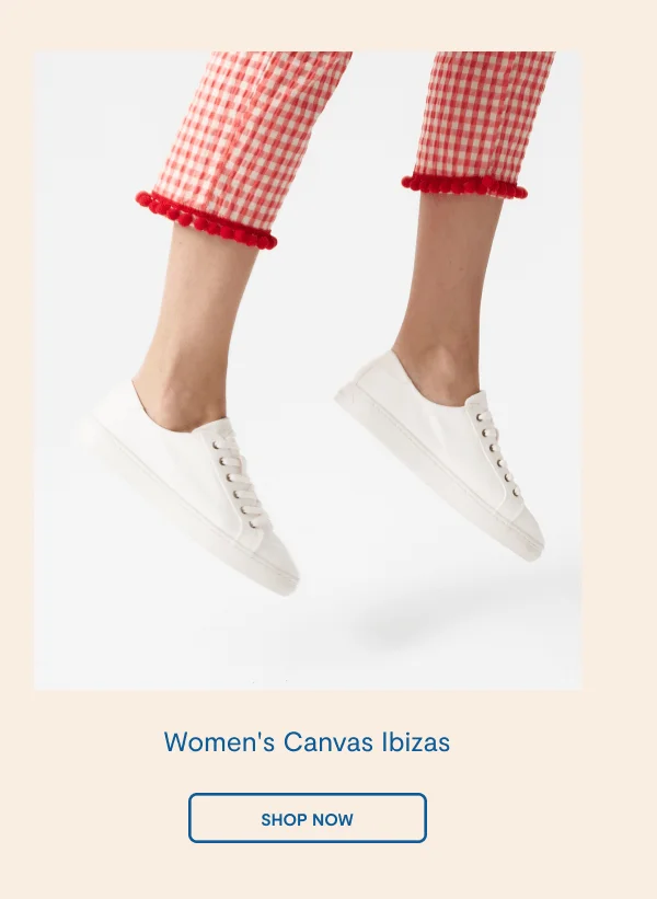 Women's Canvas Ibizas