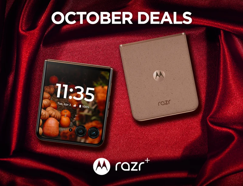 October Deals - motorola razr+ 2025