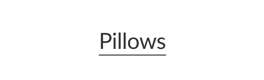 Pillows