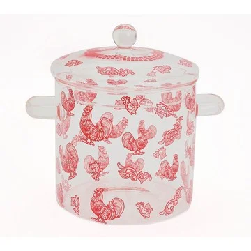 Temp-tations 2.6-qt Borosilicate Glass Soup Pot