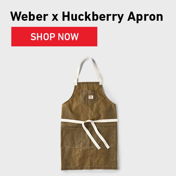 image of the Weber x Huckberry Apron