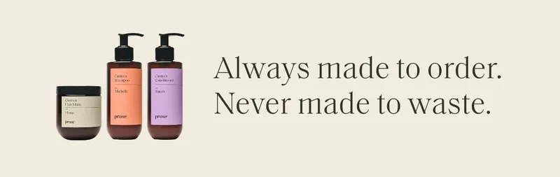 Always made to order. Never made to waste.