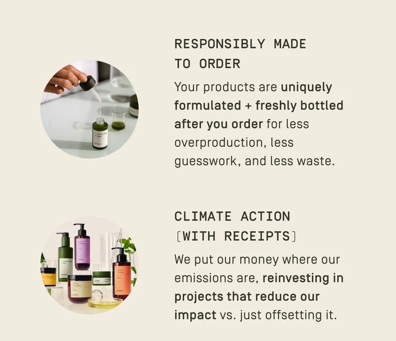 Responsibly made to order