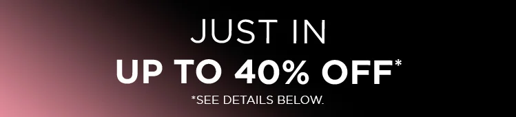 Black Friday up to 40% off