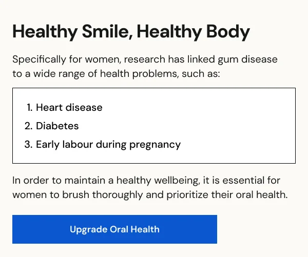 Healthy Smile, Healthy Body [UPGRADE ORAL HEALTH]