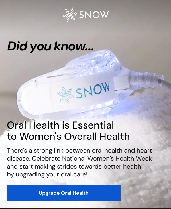 Did you know... Oral Health is Essential to Women's Overall Health  [UPGRADE ORAL HEALTH]