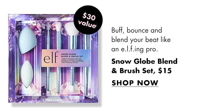 Snow Globe Blend & Brush Gift Set