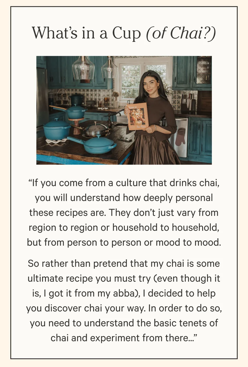 What's in a Cup (of Chai?)