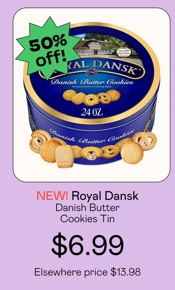 Danish Butter Cookies Tin