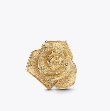 Rose in Bloom Oversized Charm