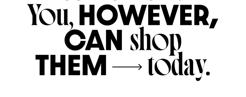 Our fall collection comes out tomorrow