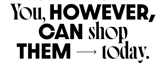 Our fall collection comes out tomorrow