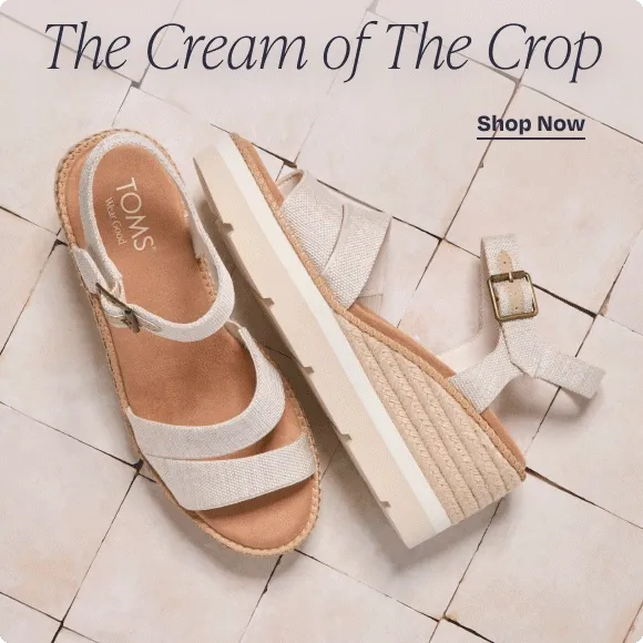 The Cream of the crop. Shop Now