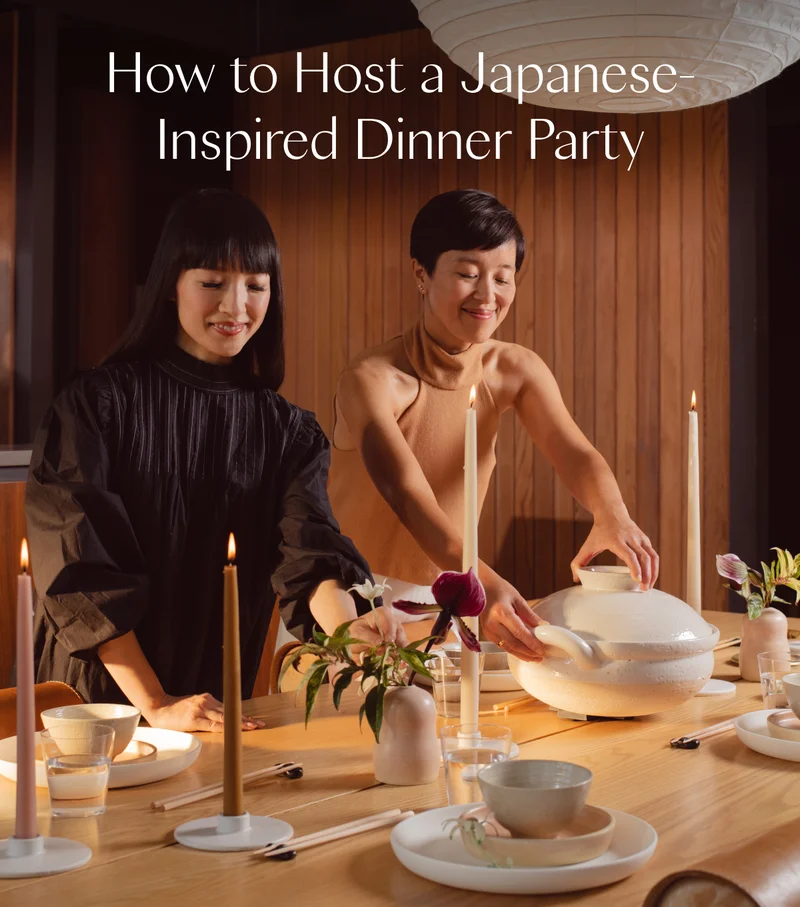 How to Host a Japanese-Inspired Dinner Party