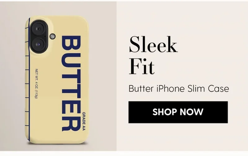 butter iPhone Case
