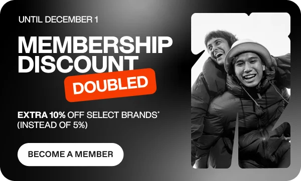 Membership discount is DOUBLED and applies on certain Black Friday brands