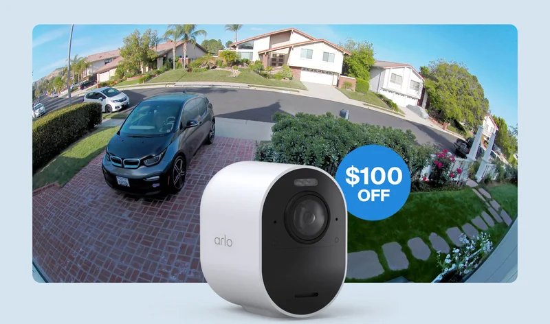 Ultra 2 Wireless Security Camera. $100 off.
