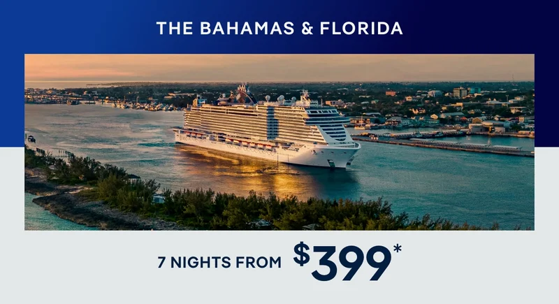 The Bahamas & Florida – 7+ Nights – Click to View Cruises & Book Now