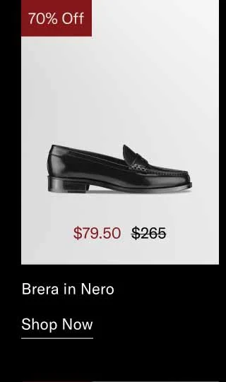 Brera in Nero. Shop Now