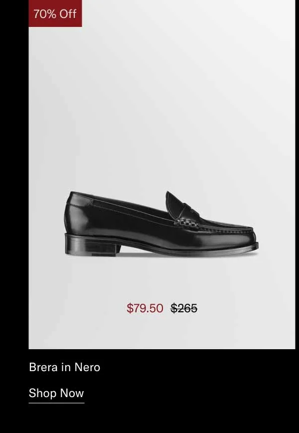 Brera in Nero. Shop Now