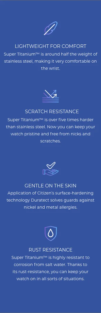 Learn more about Super Titanium™
