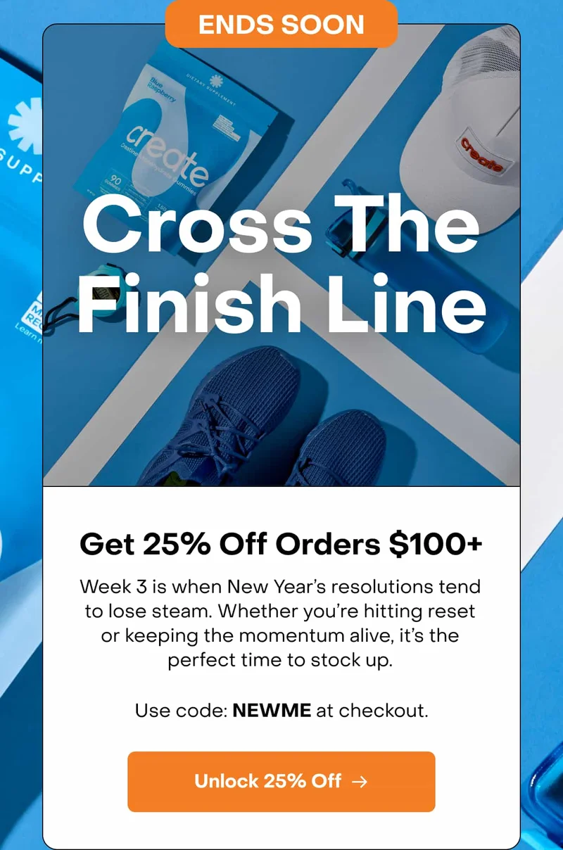 Cross The Finish Line