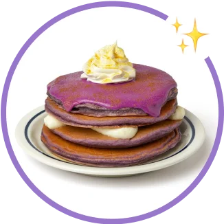 Wonka's Perfectly Purple Pancakes