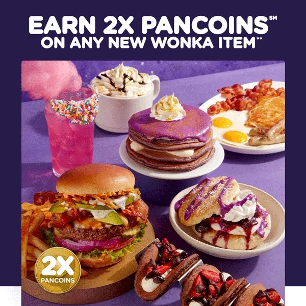 Earn 2x PanCoins** On Any New Wonka Item