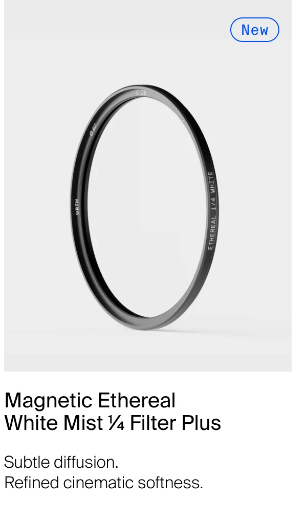 Magnetic Ethereal White Mist ¼ Filter Plus