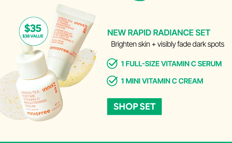 FREE 4-PIECE TRAVEL SET WITH ORDERS $90+