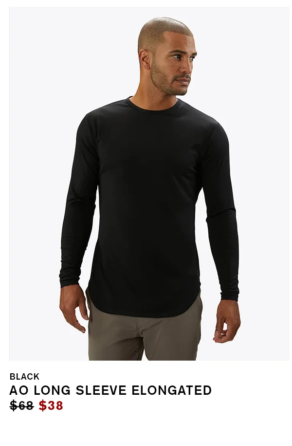 AO Long Sleeve Elongated Tee