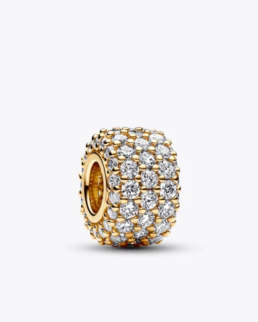 Sparkling Pavé Triple-row Charm Sparkling Pavé Triple-row Charm