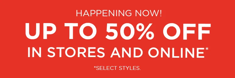 Up to 50% off Up to 50% off