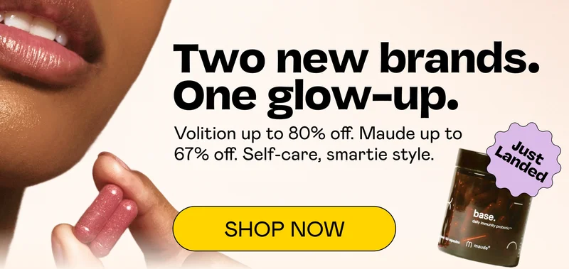 Two new brands. One glow-up. | SHOP NOW