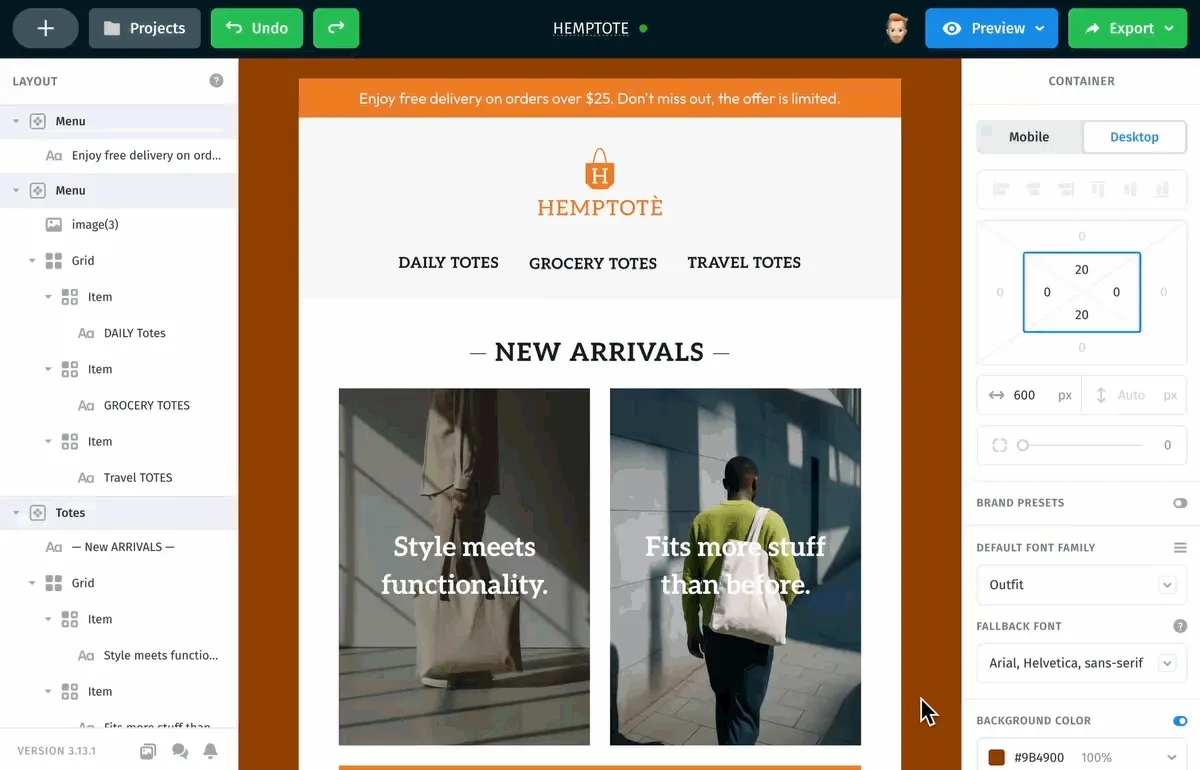 New Email Templates, Postcards & Slides Updates
