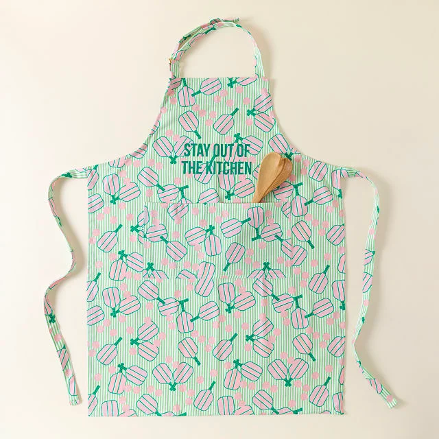 Stay Out of the Kitchen Pickleball Apron