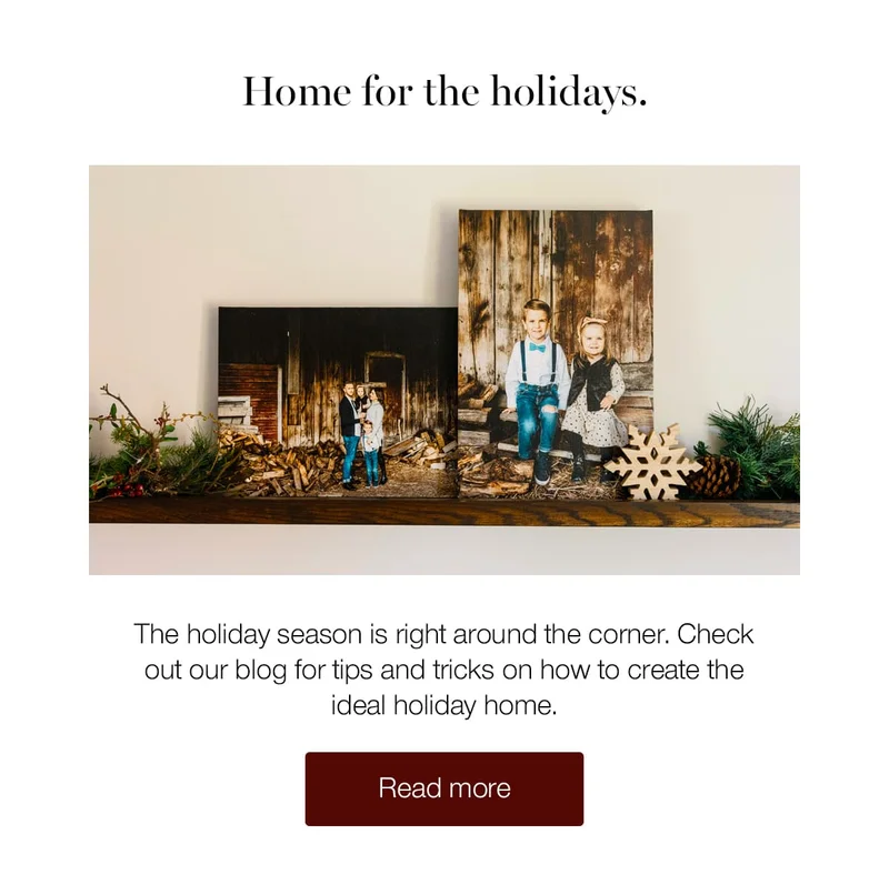 Home for the holidays. The holiday season is right around the corner. Check out our blog for tips and tricks on how to create the ideal holiday home.