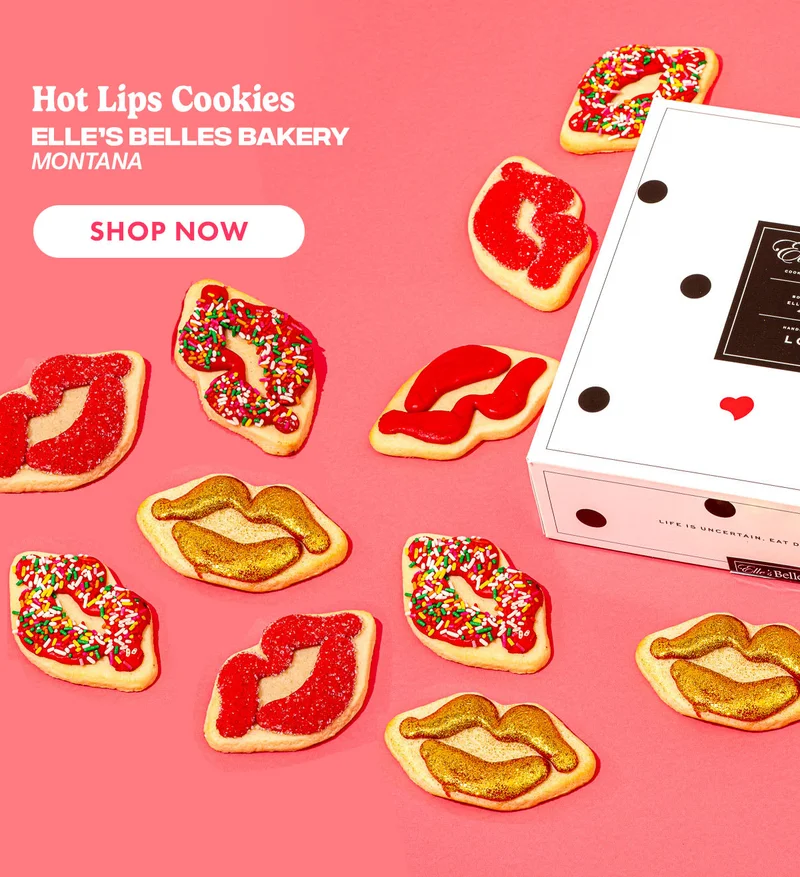 Hot Lips Cookies