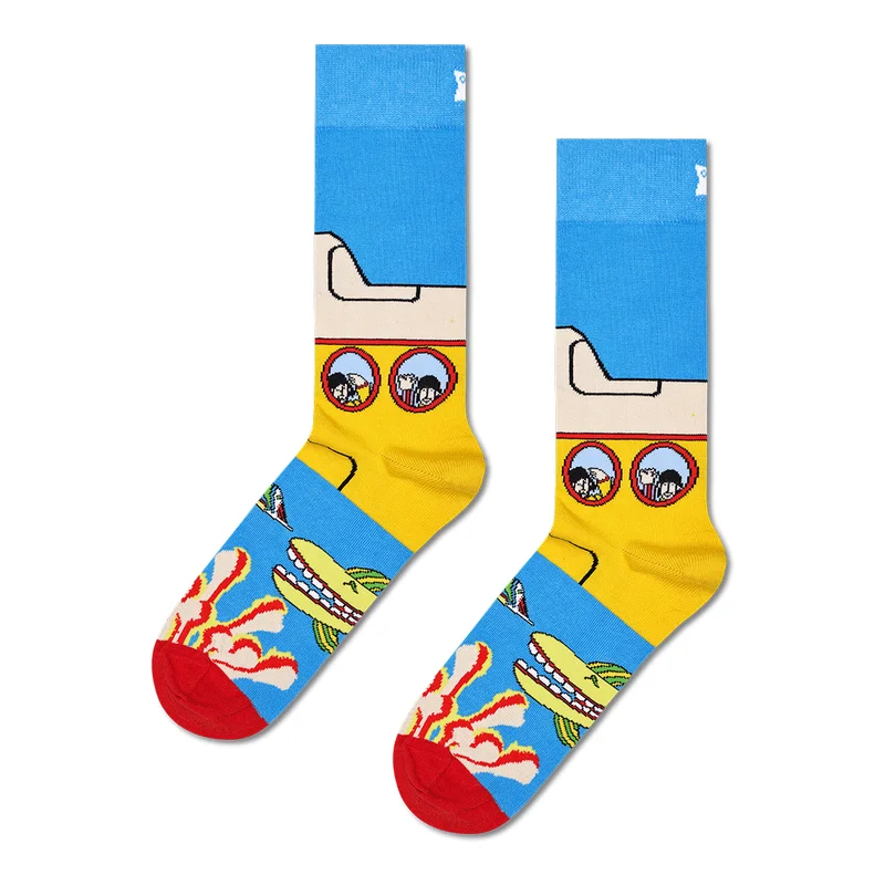 Beatles Yellow Submarine Sock