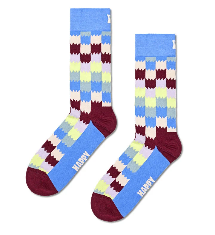 Dizzy Check Sock