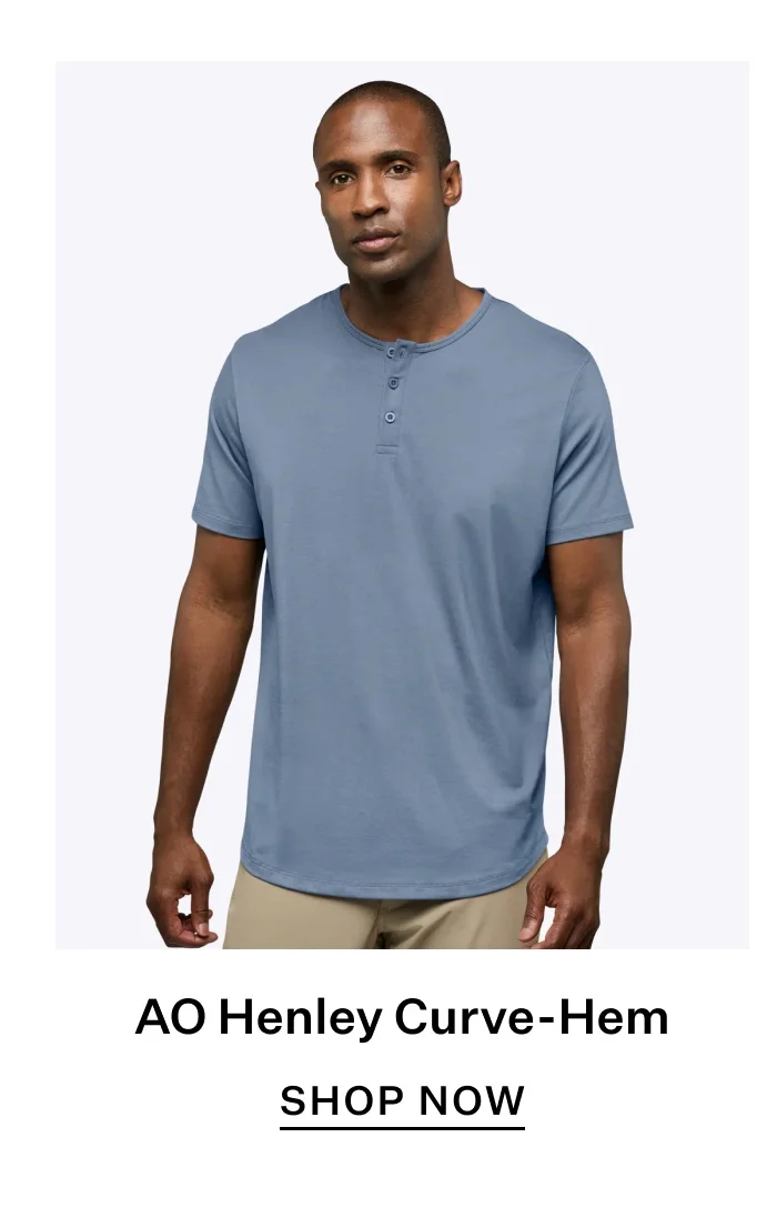 AO Henley Curve-Hem