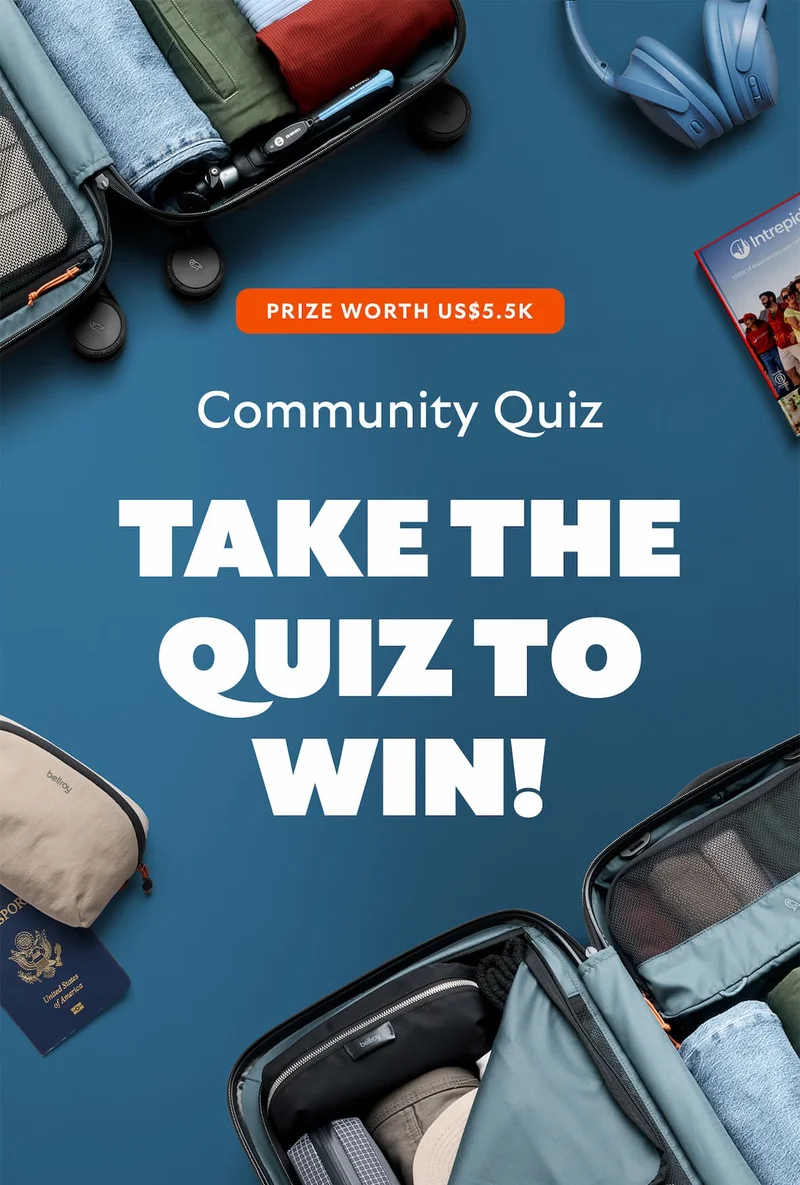Community Quiz. Take the quiz to win!